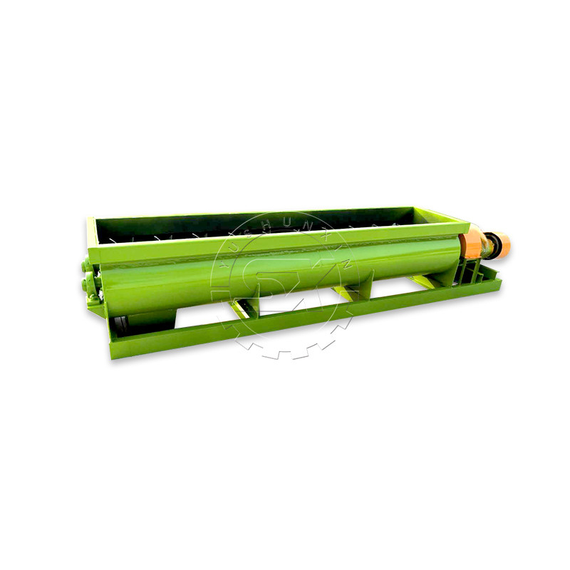 5 a 10 t/h de capacidade Misturador horizontal de eixo duplo Perfeito para produção de fertilizantes 2024