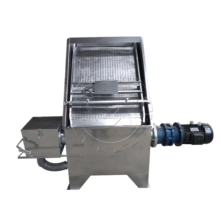 Máquina de remoção de lodo de 7 kW para extração hidrográfica de esterco de vaca e processamento de lodo de biogás