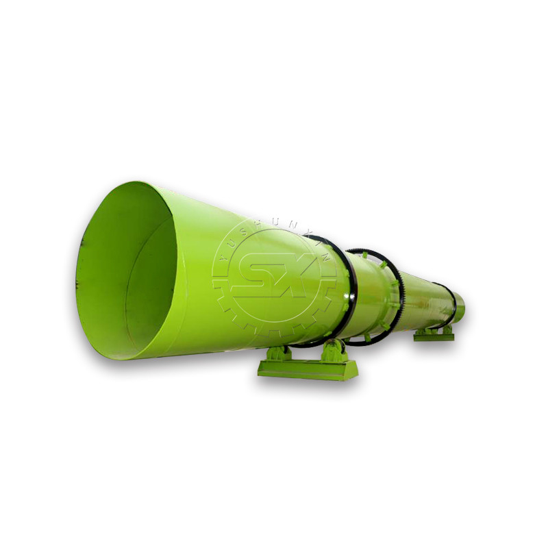 Máquina de secagem de tambor rotativo de fertilizantes orgânicos de 5,5 kW YSX Professional Capacidade 1-20 t/h