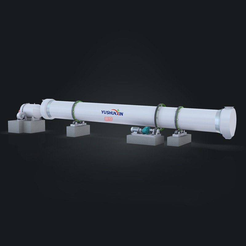 Produto e Método de Trabalho Secador rotativo de biomassa em cor personalizada para secar
