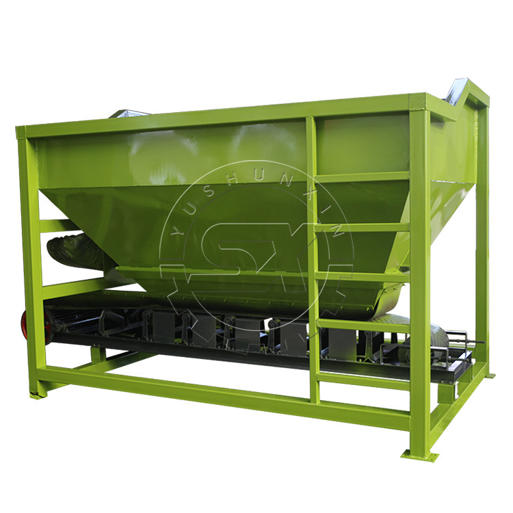 YSX Engorda orgânica de aves de capoeira Equipamento de planta de processamento de adubo orgânico Carregador Tipo de alimentador