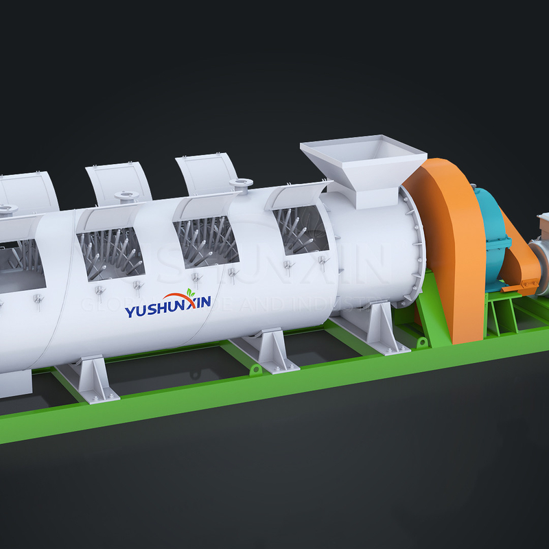 1-6 t/h Capacidade Granulado de Fabricação de Fertilizantes Orgânicos