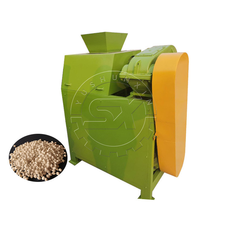 Compactor de rolos duplos para linha de produção de fertilizantes compostos de alta taxa de granulação