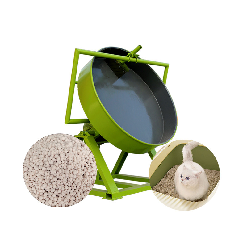 1Granulador de disco de 0,5 kW para máquina de fabricação de grânulos de bentonita para lixo de gato YSX